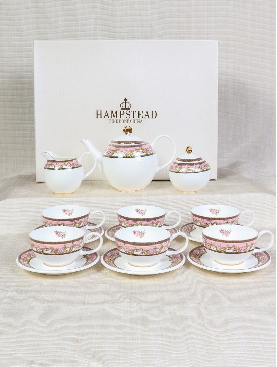 15 pcs Tea Set With Gift Box